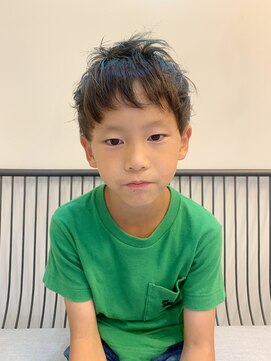 サロンドミルク 溝の口店(salon de MiLK) *サッカー少年にぴったりの前髪が邪魔にならないスタイル
