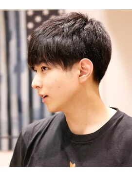 ネイビー(NAVY) メンズ 縮毛矯正 マッシュ 髪質改善 ヘッドスパ