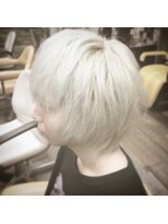 ヘアースペース 練馬店(hair space COCO) ホワイトウルフレイヤースタイル