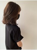 韓国風レイヤーミックスボブ