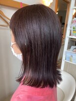 エス ハート オブ ヘアー 名東店(Heart of HAIR)&nbsp;【ES 佐藤】 Spring Style #19 アンバーカラー外ハネロブ