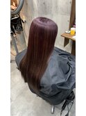 #黒髪#ボブルフ#ネビージュ#小顔#ワンレン