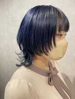 リアイス(Re:ICE)&nbsp;ネイビージェンダーレスショートウルフ