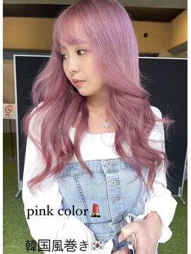 スリー(three) ピンクカラー