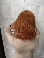 トムキャット(TOM CAT) 明るめ切りっぱなしボブ!『オレンジベージュ』