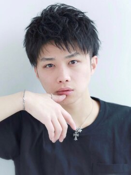 ドーバー 中野(Dover) メンズ/束感ショート　波巻きパーマツイストスパイラル