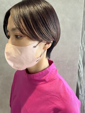 シアン(.Xian) 大人ショートスタイル（高槻/ショート/カット/ヘッドスパ）