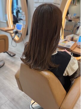 アドラーブル けやき通り店(adorable) 大人かわいい韓国ミディアム【髪質改善トリートメント】30代40代