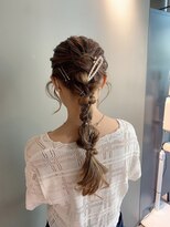 カンゴールサロン 郡山ノース(KANGOL)&nbsp;お祭りポニーアレンジ