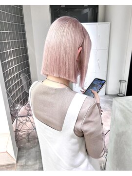 ミラ(MIRA) ホワイトピンク/春カラー/ハイトーンカラー/学割