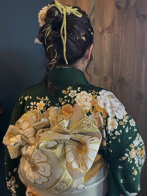 プロがあなたをトータルでプロデュース＊結婚式やイベントなどの着付け、ヘアセットはお任せください◎