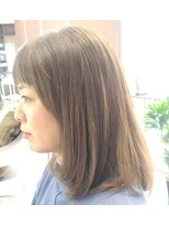 エノモト(ENOMOTO)&nbsp;20代30代大人可愛いブリーチなしカラーミディアムヘア
