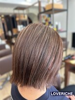 ラブリッシュ(LOVERICHE)&nbsp;極細ベージュハイライトカラー【浜崎】