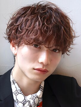 オーシャントーキョー 仙台(OCEAN TOKYO) 刈り上げ韓国マッシュ波巻きスパイラルツーブロックショート