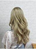 【iikanji hair】ロング×ゴールドベージュ