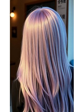 クールドセリエ 新宿南口店(Coeur de cellier) パープルアッシュホワイトグラジレーション