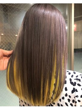 ジーディーエス(GDS) イエロー隠れインナーカラー