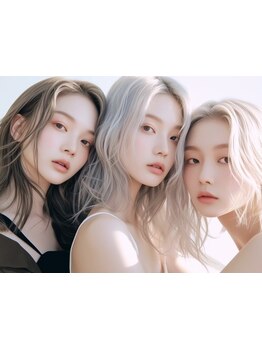 ◆キレイな肌魅せが叶うと高評価♪流行りのハイライト、インナーカラーもarsのレシピで周りと差をつける☆