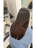 クム 横浜(qumu)&nbsp;ダブルカラー×ストレートロング　qumu横浜