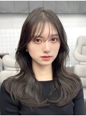 韓国ヘア/韓国スタイル/縮毛矯正/髪質改善/レイヤーカット