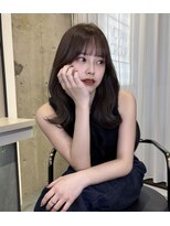 リリー(Lilley) レイヤーカット × ブラウンカラー ×韓国巻き下ろし