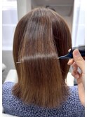 髪質改善ストレート