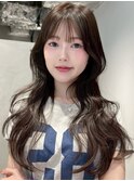 韓国ヘア/レイヤーカット/縮毛矯正/髪質改善/前髪顔まわりカット