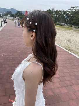 エリリーム(mlilym) 花嫁ヘアメイク