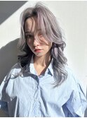 ハイトーンカラー/グレーアッシュカラー/ヘアブリーチ/髪質改善