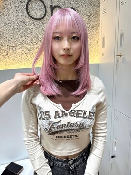 オプス 大名店(Ops) ホワイトピンク　2ブリーチ～