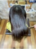【髪質改善】エイジング毛でもナチュラルストレート☆