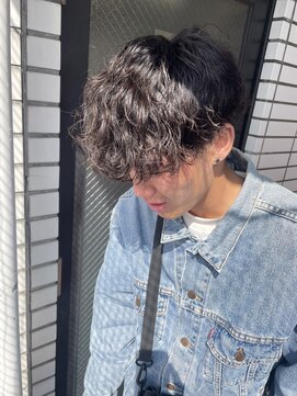 ナンバー アンフィール 渋谷(N° anfeel) 【HIKARU】@hikaru_cut ルーズ波巻きパーマ