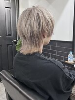 メンズサロン トレヘアー 京都烏丸店(tRe hair)&nbsp;フェザーパーマ　サーフカール　センターパート