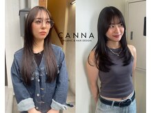 カンナ オーガニック ヘアデザイン(CANNA ORGANIC & HAIR DESIGN)の雰囲気（デザイン性のあるレイヤースタイルもお任せください！）