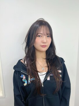 ガルボヘアー 心斎橋店(garbohair) 心斎橋プルエクステレイヤー韓国巻きワンカール艶カラー