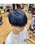 シャドウパーマメンズハイライト