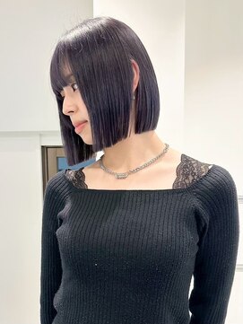 ラック 表参道(LUCK) ブルーブラック/ケアブリーチ/ブリーチ/表参道/原宿