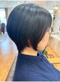 美フォルムショートボブ【奈良市】