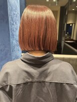 ブラン(Le BLANC)&nbsp;【八幡　望弓】暖色切りっぱなしボブ