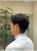 毛流れセンターパート