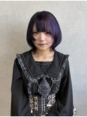 ボブウルフ × ツートンカラー