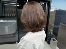 〈髪質改善×カラー〉自然なツヤとまとまり