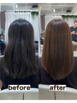 ルスリー 田園調布店(Lsurii)&nbsp;田園調布髪質改善｜純度100％トリートメント＋カット＋縮毛矯正