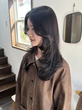 オンカン(onkan) ハッシュカット/レイヤーカット/髪質改善/韓国ヘア/くびれヘア