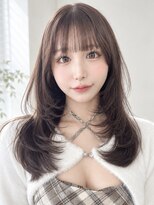 シンク オモテサンドウ(sync omotesando)&nbsp;アッシュベージュ/グレージュカラー/レイヤーカット/髪質改善
