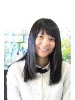 ミューチュアルヘアー(Mutual hair) 自然な仕上がりストレート