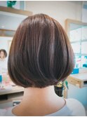 【ルネッタ】廣田和也 大人かわいい ふんわりボブ 前下がり