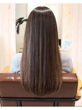 テオ ヘア(teo hair) ハイライト×グレージュ