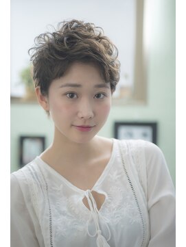 ヘアーミューズ リベロ(hair muse Livero) 【Livero】ふわふわショート×ベージュカラー 2