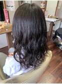 柔らかパーマ